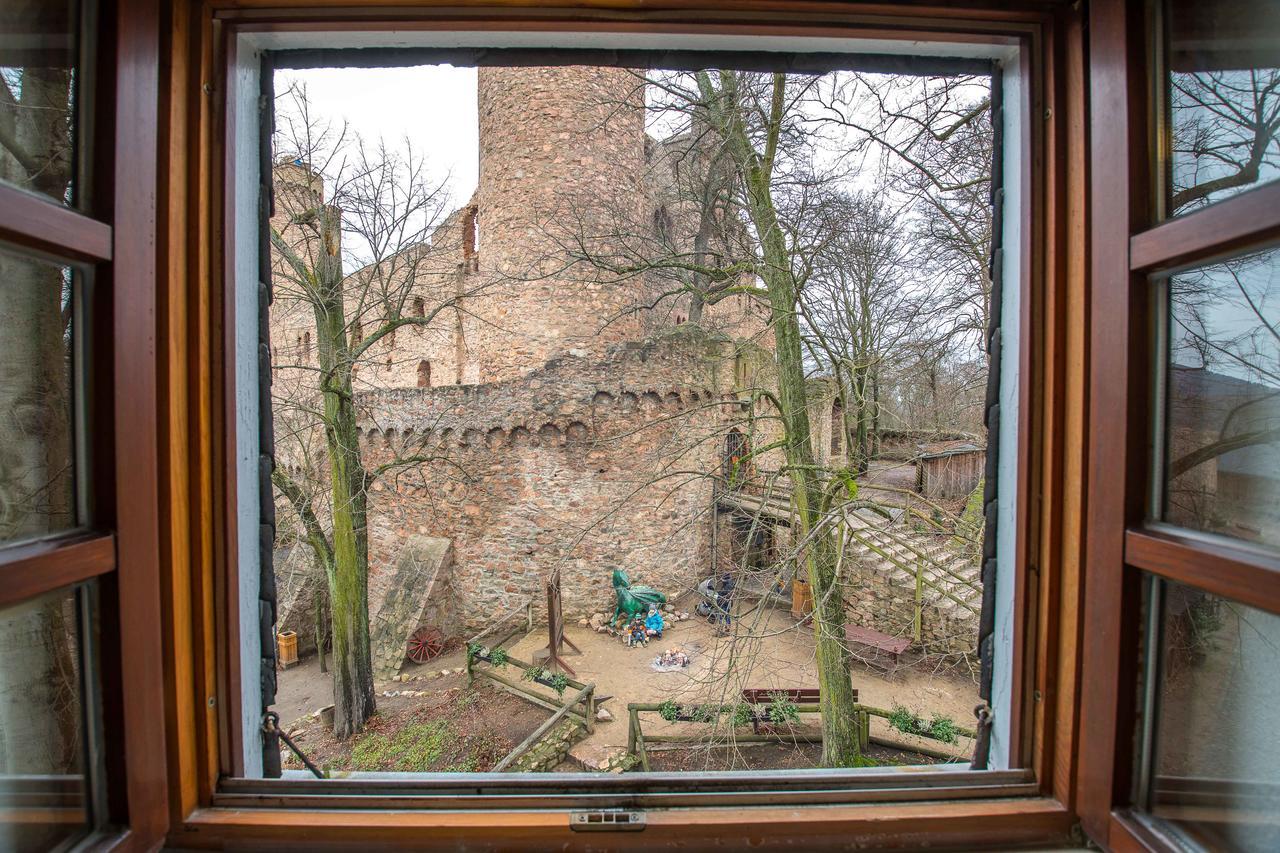 Schloss Auerbach Grosse Ferienwohnung Bensheim Buitenkant foto